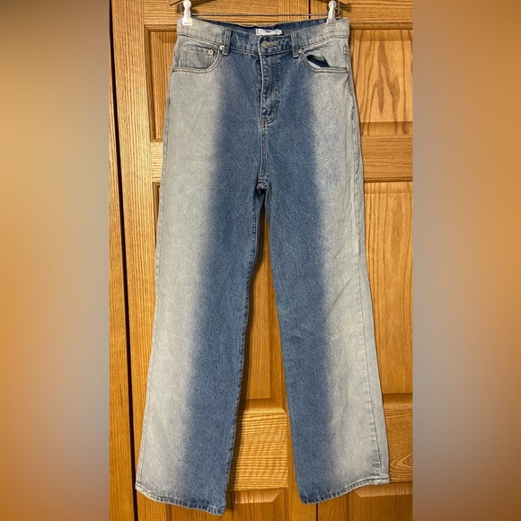 Adika Wide Leg Jeans Large - Picture 1 of 4